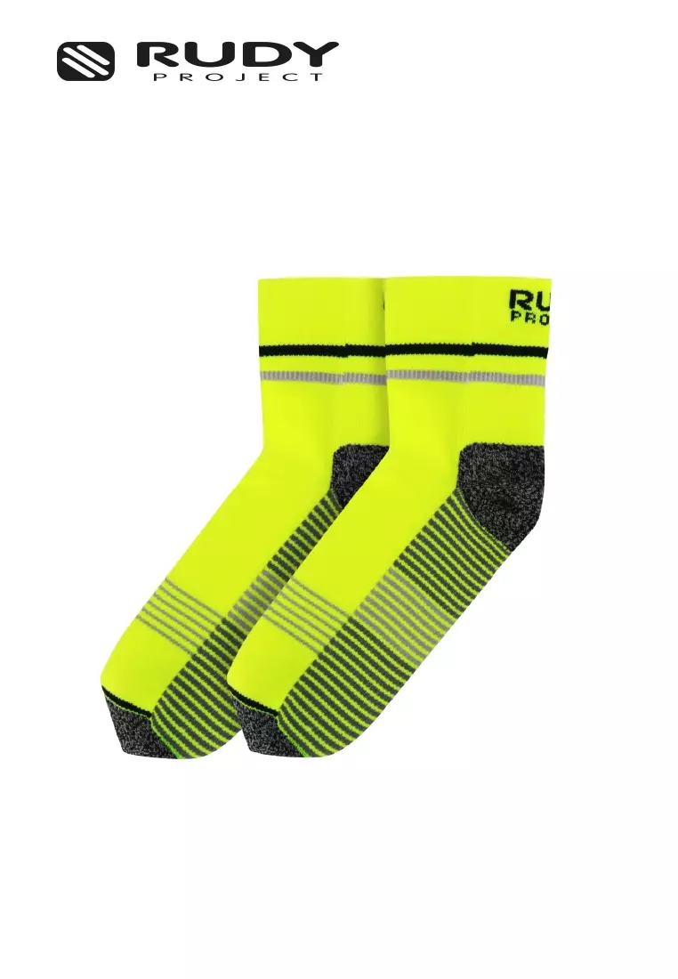Buy Rudy Project Mid Cut Sports Socks – Yellow | Breathable ...