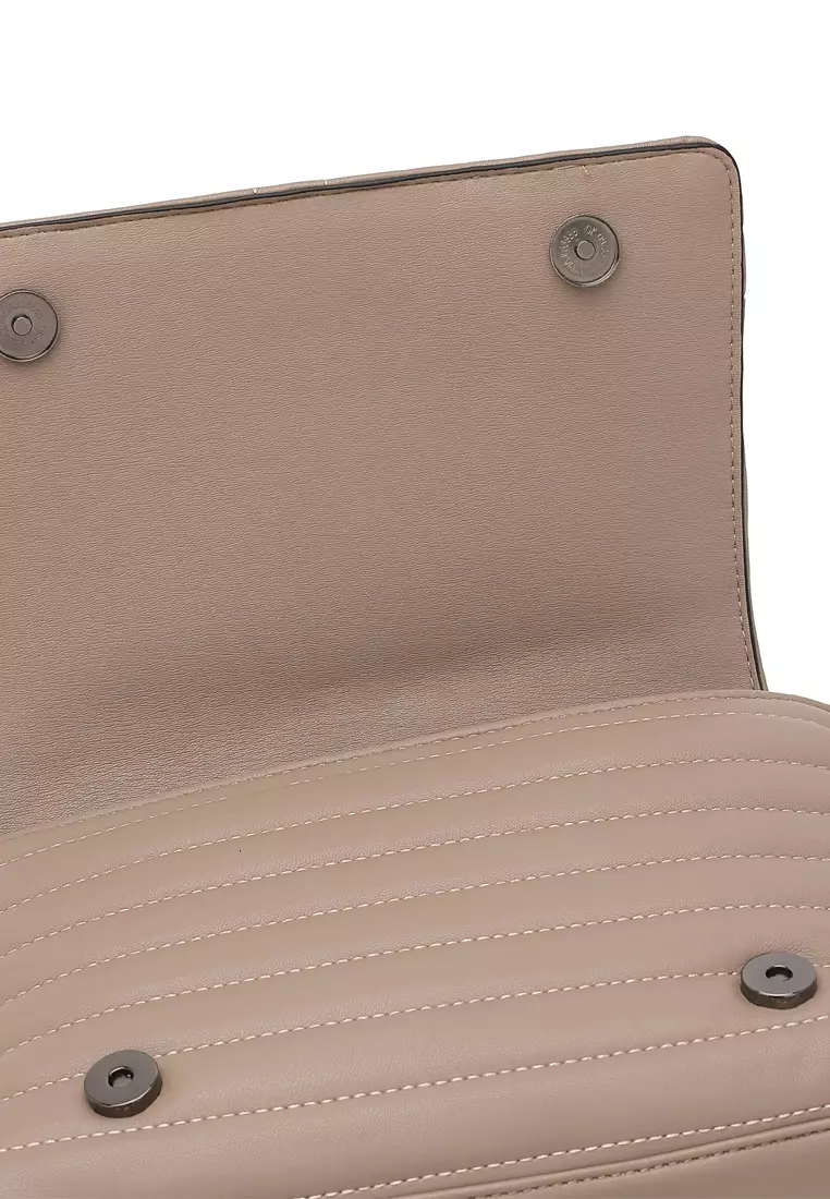 Women's Shoulder Sling Bag / Crossbody Bag - Brown