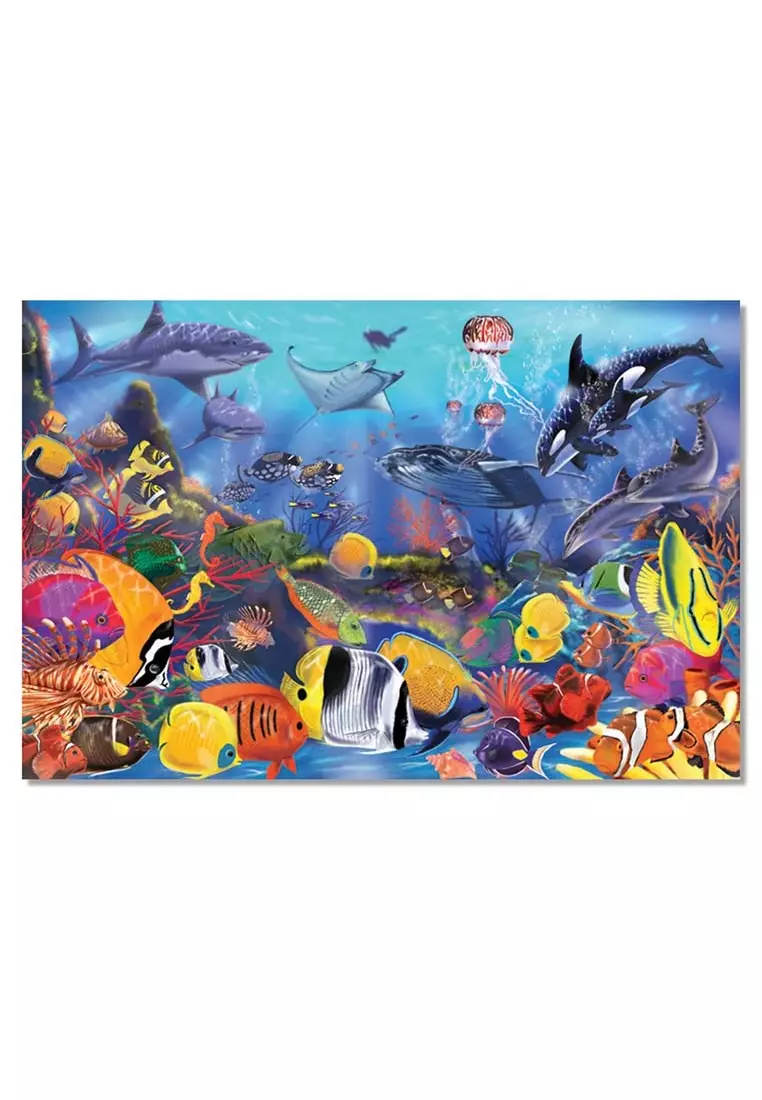 Melissa & doug underwater floor puzzle 2025