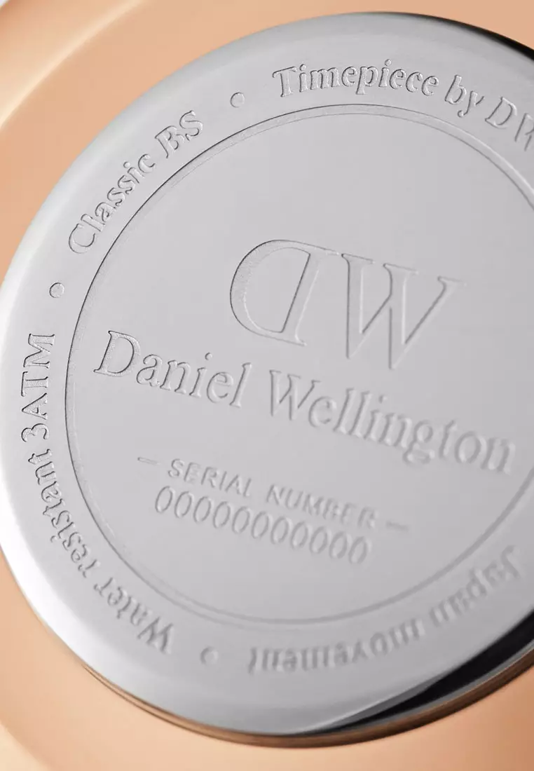 Melrose 36mm Watch White dial Mesh starp Rose Gold jam tangan lelaki jam tangan lelaki Watch for women and men DW