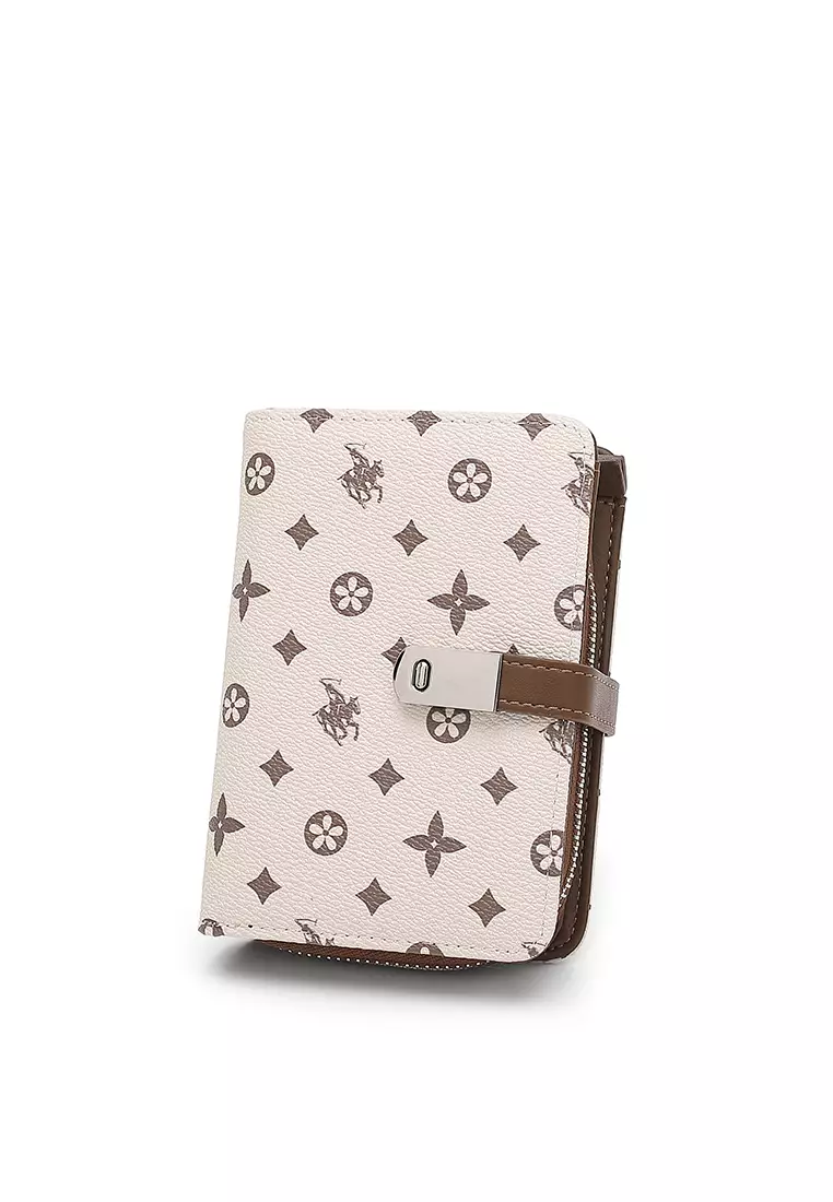 Women's Monogram Purse / Wallet (Dompet Wanita) - Cokelat