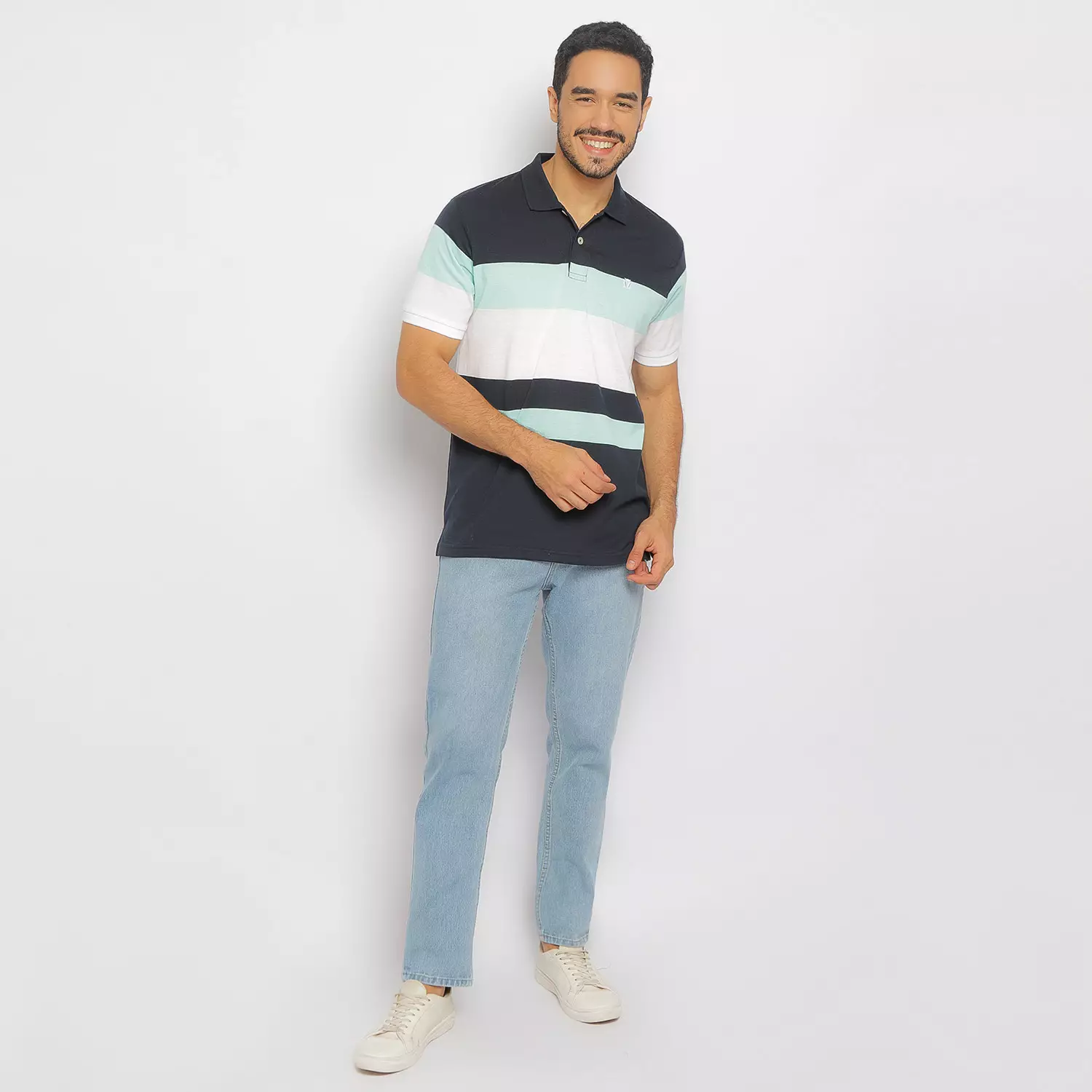 MATSUDA Kaos Polo Shirt Pria Kerah Kushiro