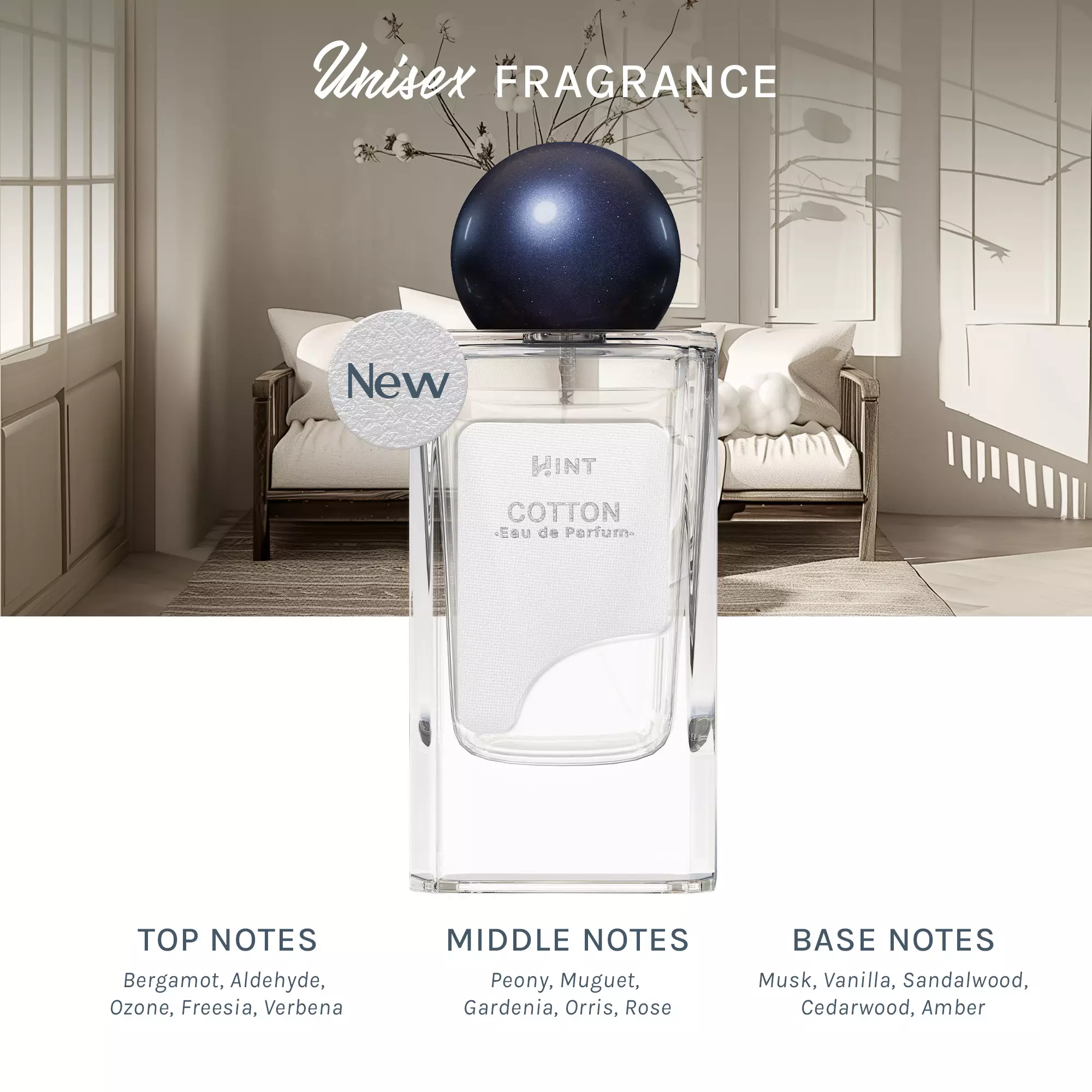 HINT Cotton Eau de Parfum