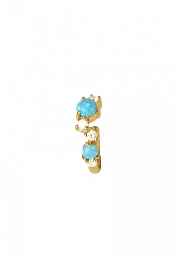 Vermeil Cluster Ear Cuff