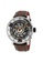 Gevril brown GV2 Motorcycle 1314 Swiss Automatic Mechanical Mens Brown Leather Watch 57137ACCAA4E4EGS_1