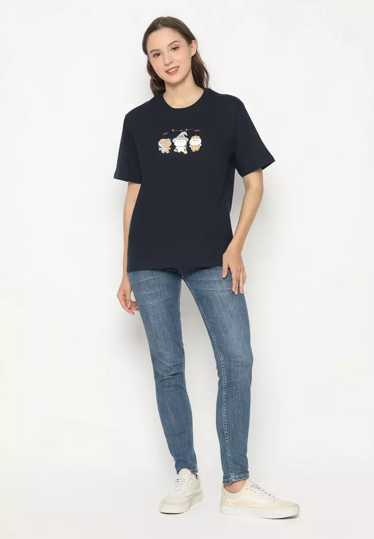 RBJ Ladies T-Shirt Cotton Combed Wanita 45001