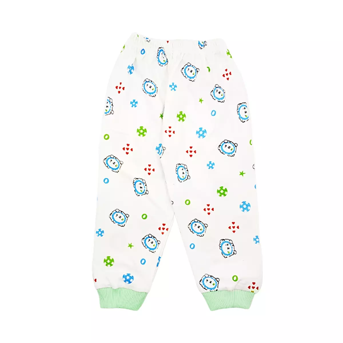 Wakakids Piyama Bayi Anak Laki Laki Baju Tidur Motif Rainbow 3203 Hijau