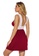 LYCKA LDB4152-女士一件式居家襯裙睡衣 (紅色) D9C3DAA10C5FF4GS_3