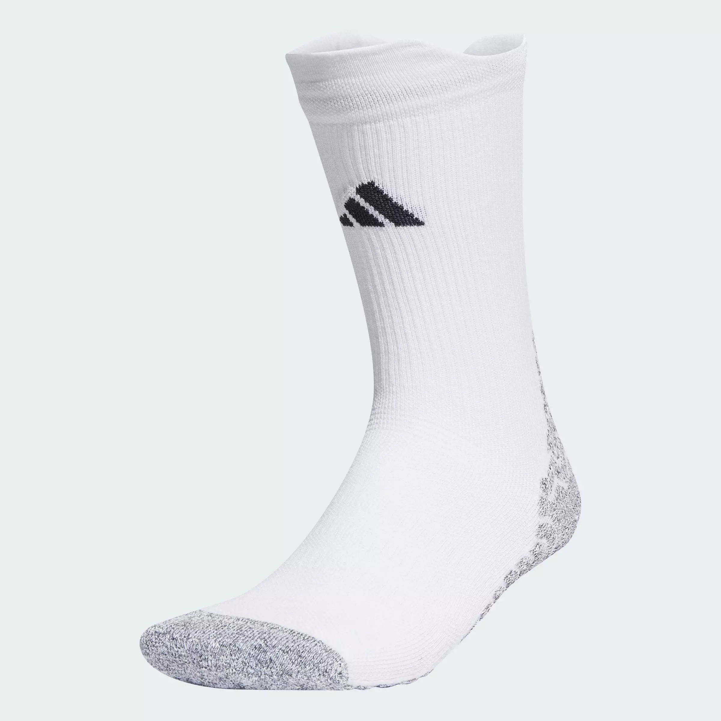 Football Football GRIP Knitted Crew Cushioned Performance Socks Unisex White IN1796