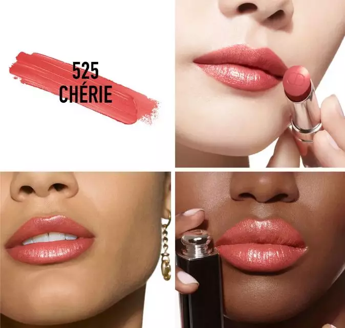 Dior Addict Refillable Shine Lipstick - 525 Chérie