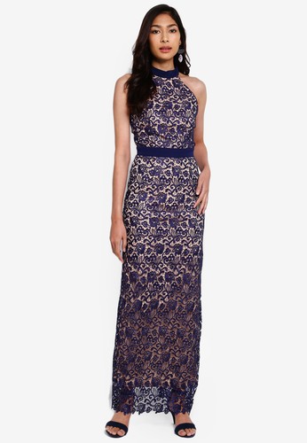 Jual Paper Dolls Navy Dress Original Zalora Indonesia