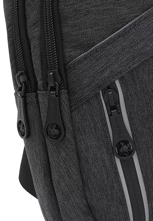 Men's Sling Bag / Chest Bag / Crossbody Bag - Grey