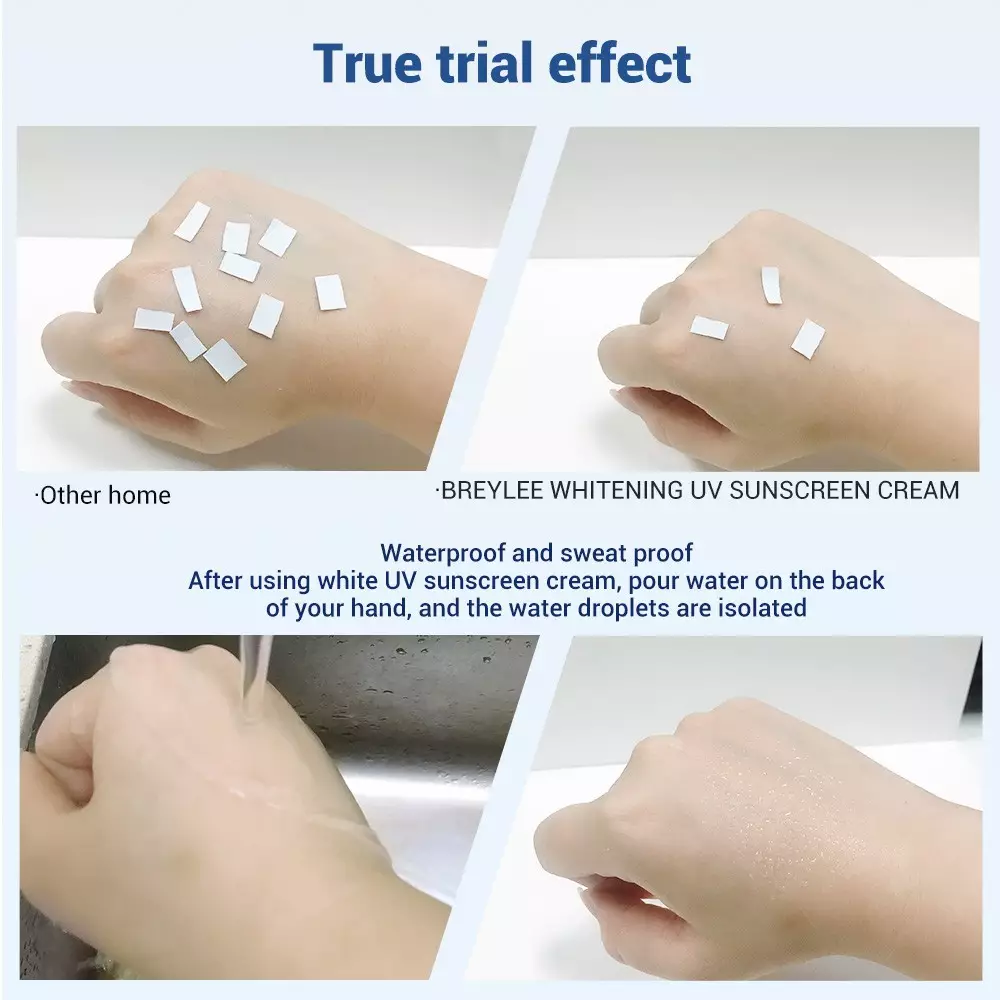 BREYLEE UV Sunscreen SPF 50+ - Krim Pelindung Wajah (40ml)