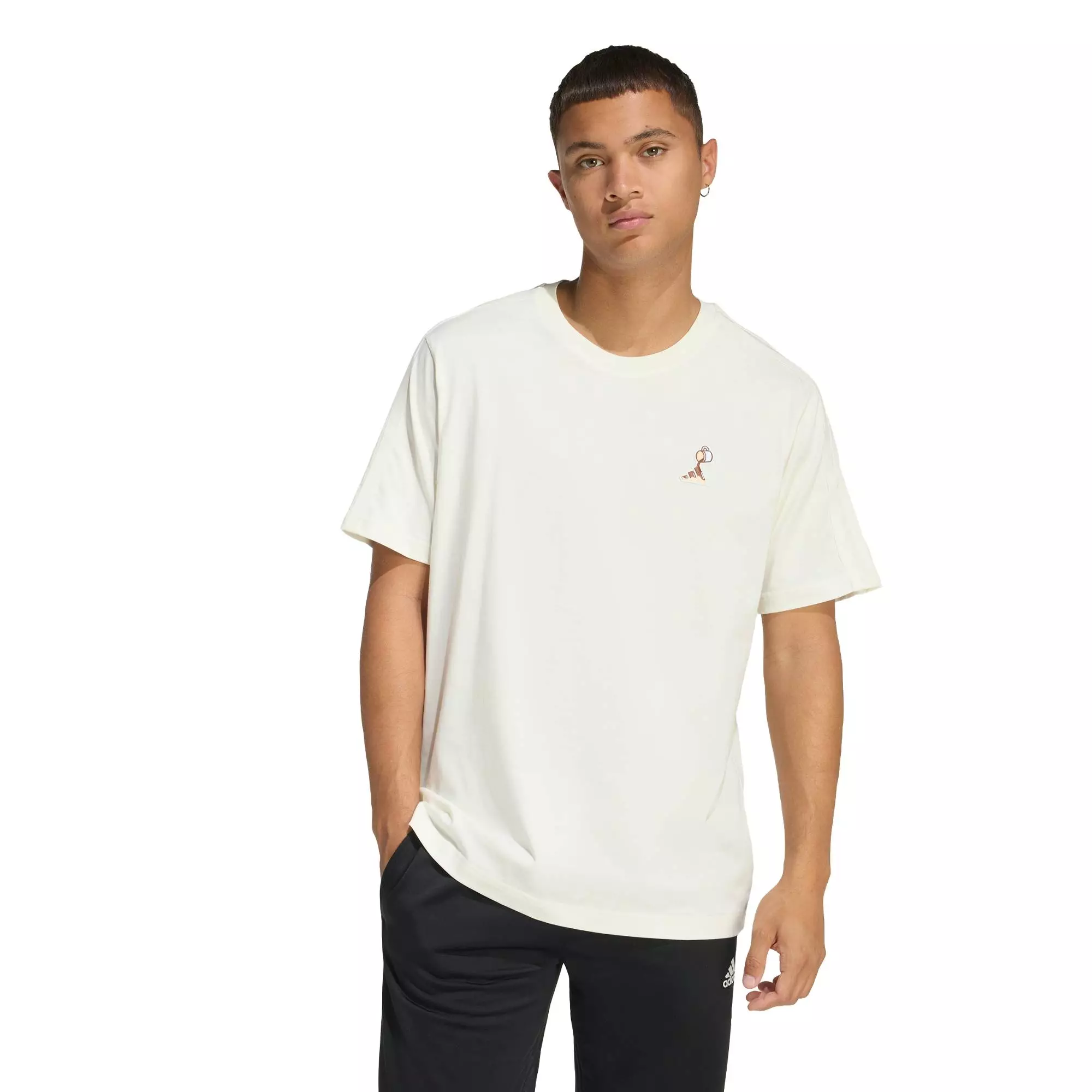 Lifestyle LUX COFFEE CAFE POUR GRAPHIC T-SHIRT Men White KB4845