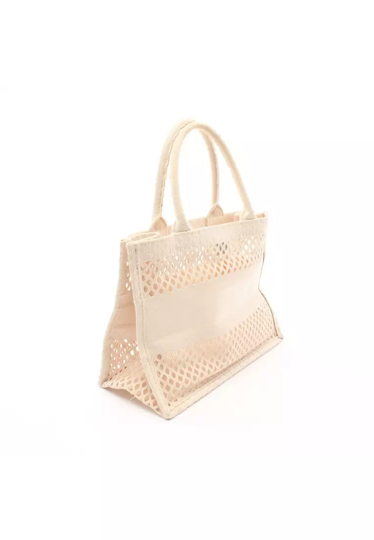 Buy Christian Dior Pre loved Christian Dior book tote embroidery