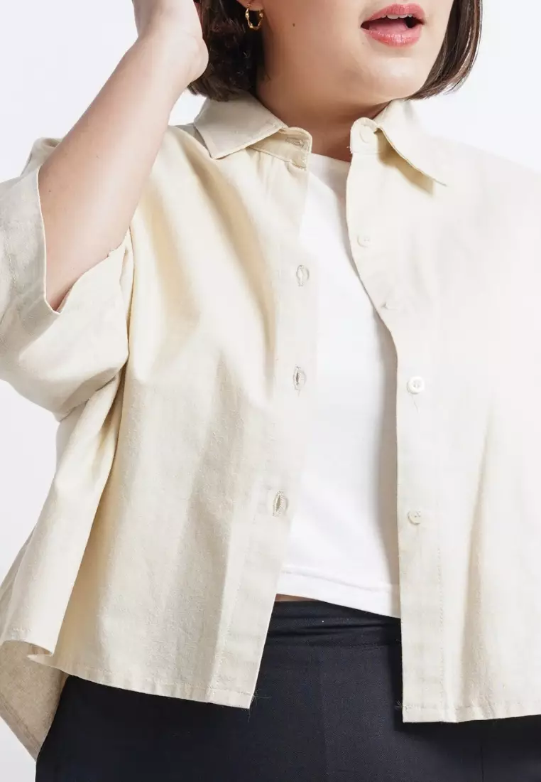 Plus Size Shirt Seo Jin Khakis