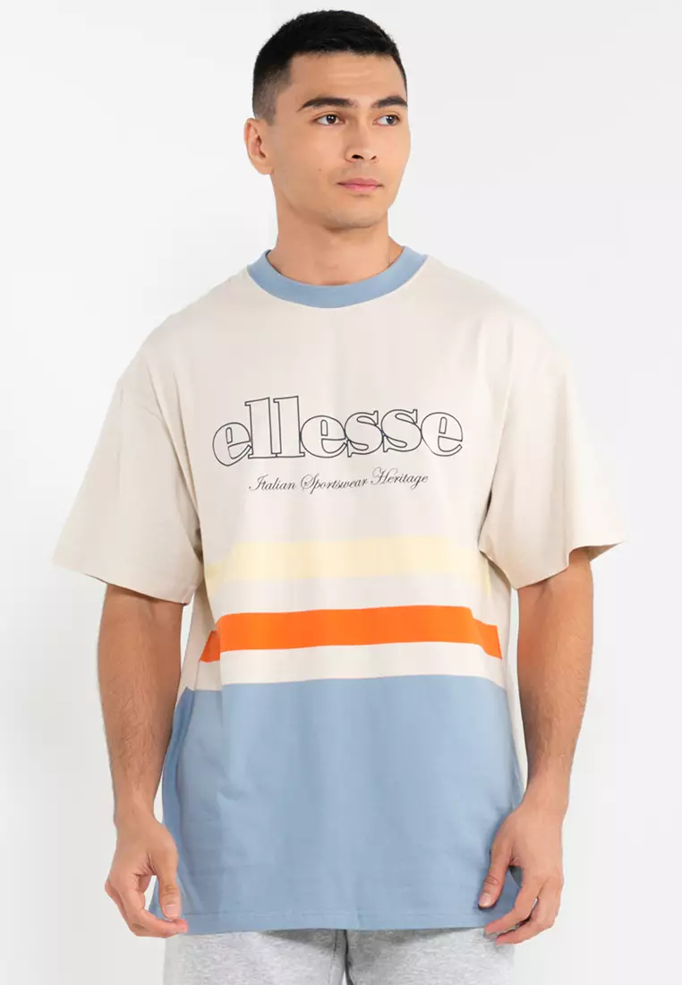 Ellesse Abito Rosalo Tee Dress Donna - Vestito Da Golf Maniche Corte Con Pannello Riflettente E Stampa Sfumata
