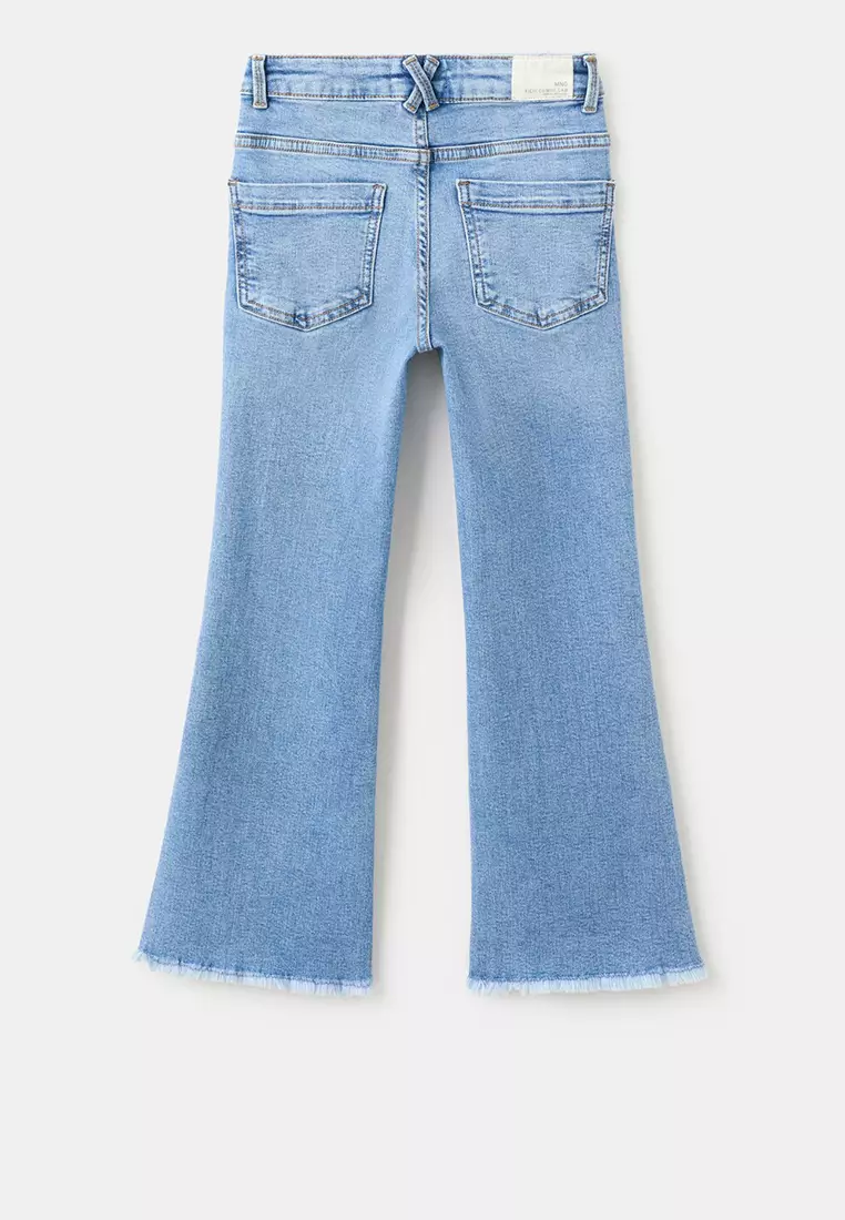 Frayed Low-Rise Skinny Jeans