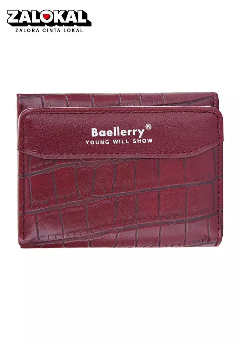 Dompet Wanita Lipat Kecil Kulit PU Leather Premium Quality ORIGINAL