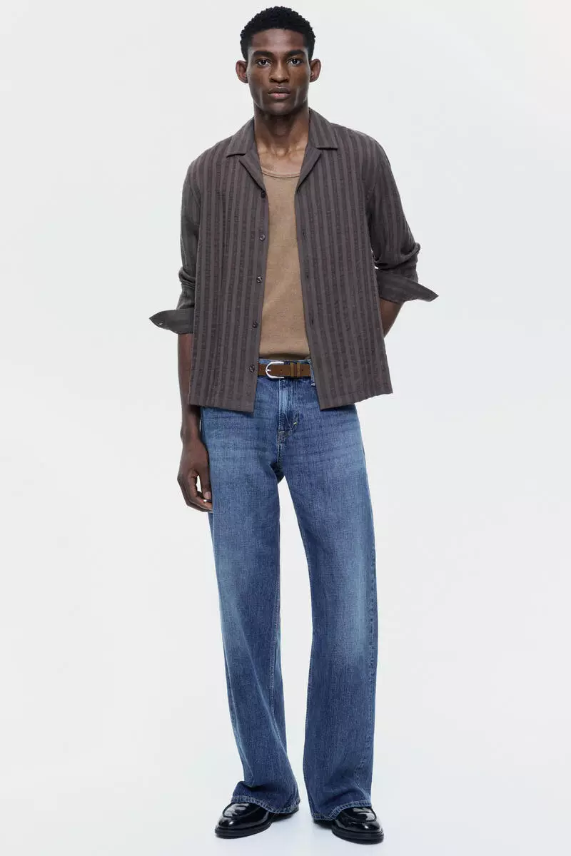Regular Fit Long-sleeved resort shirt