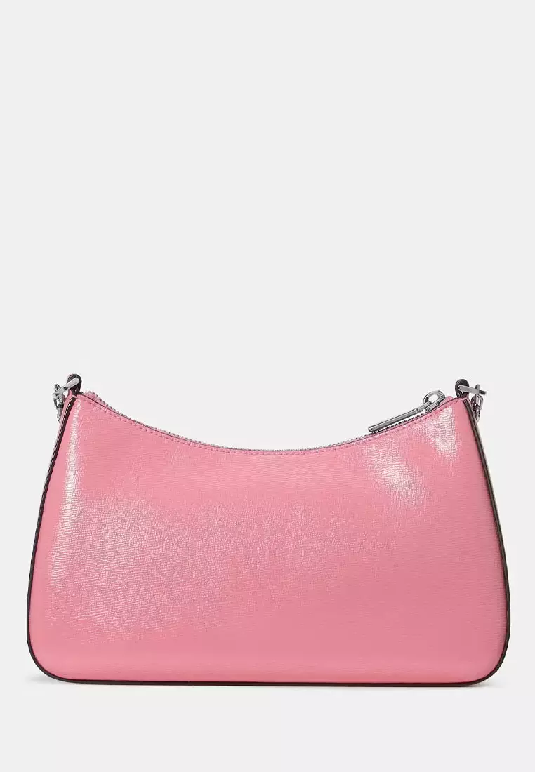 Margot Textured Patent Leather Convertible Crossbody
