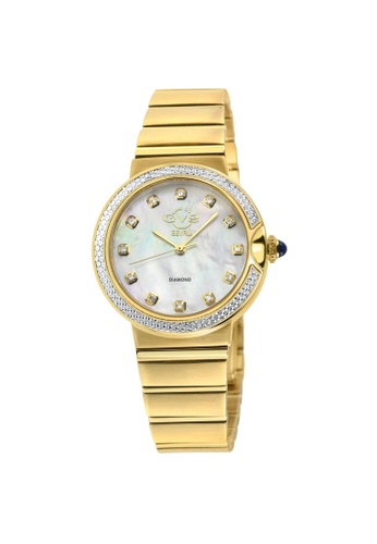 Gevril gold GV2 Women's Sorrento Diamond ,316L Stainless Steel Case,  White MOP Dial, Watch 80360ACE5D6A08GS_1