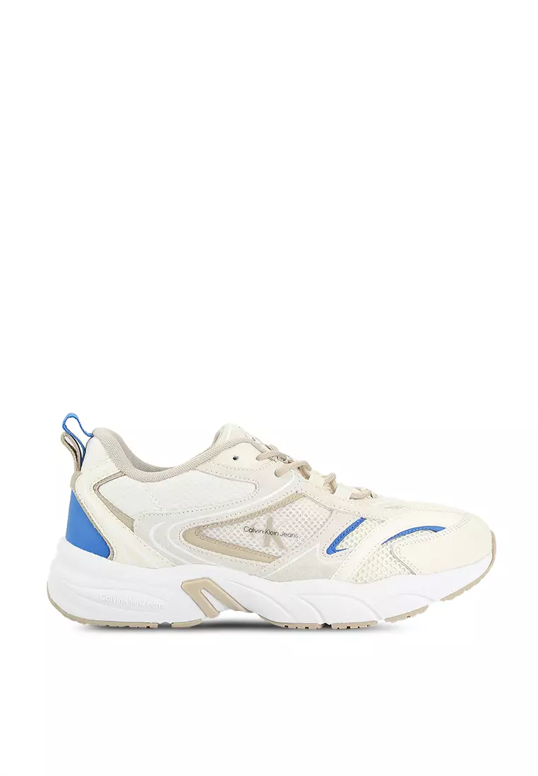 Calvin Klein Suede And Mesh Trainers Calvin Klein Jeans