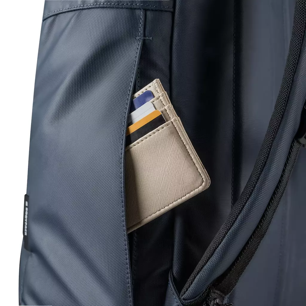 Modest 1.3 Laptop Backpack 15-Inch Tas Ransel Kerja Kuliah Sekolah Durable Tahan Air 20 L - Navy