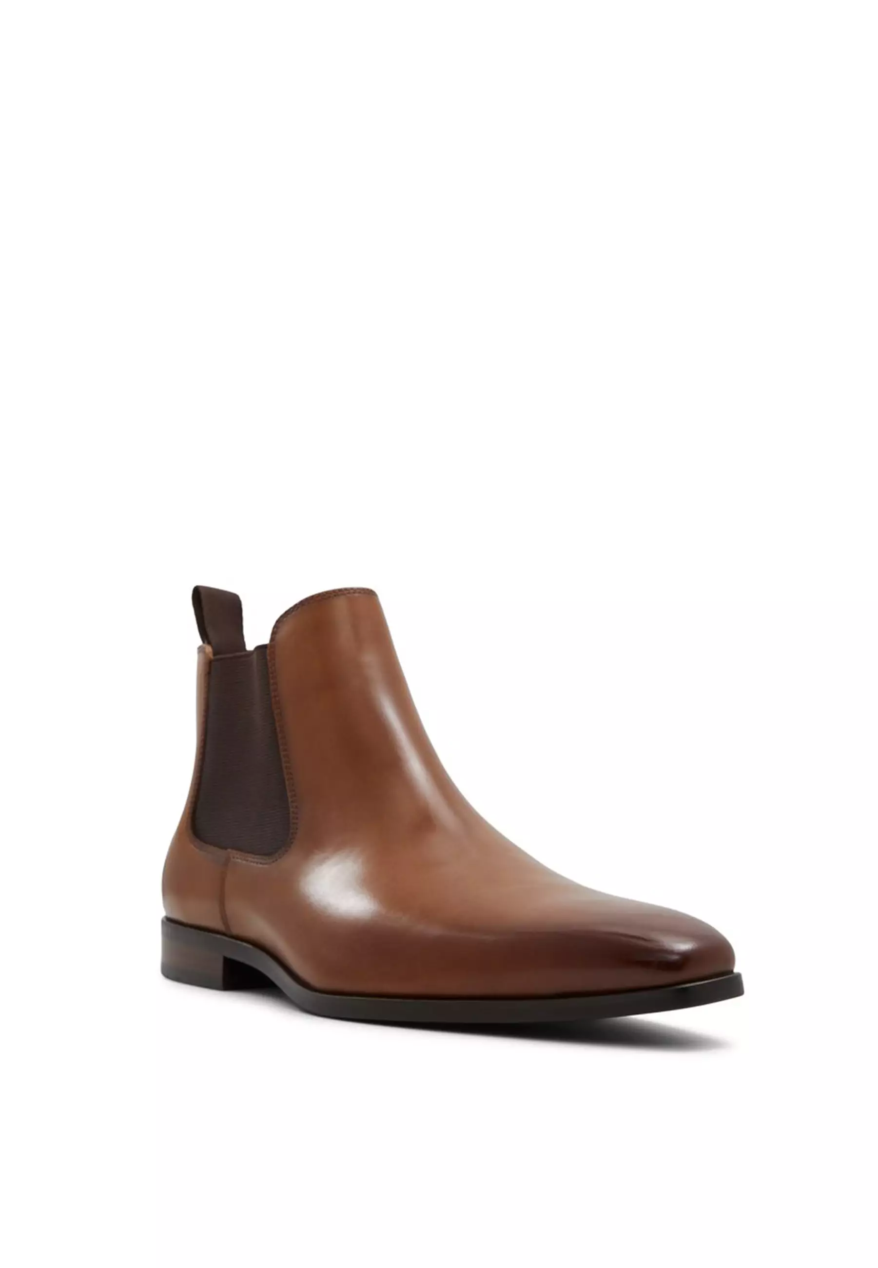 Aldo leather ankle top boots