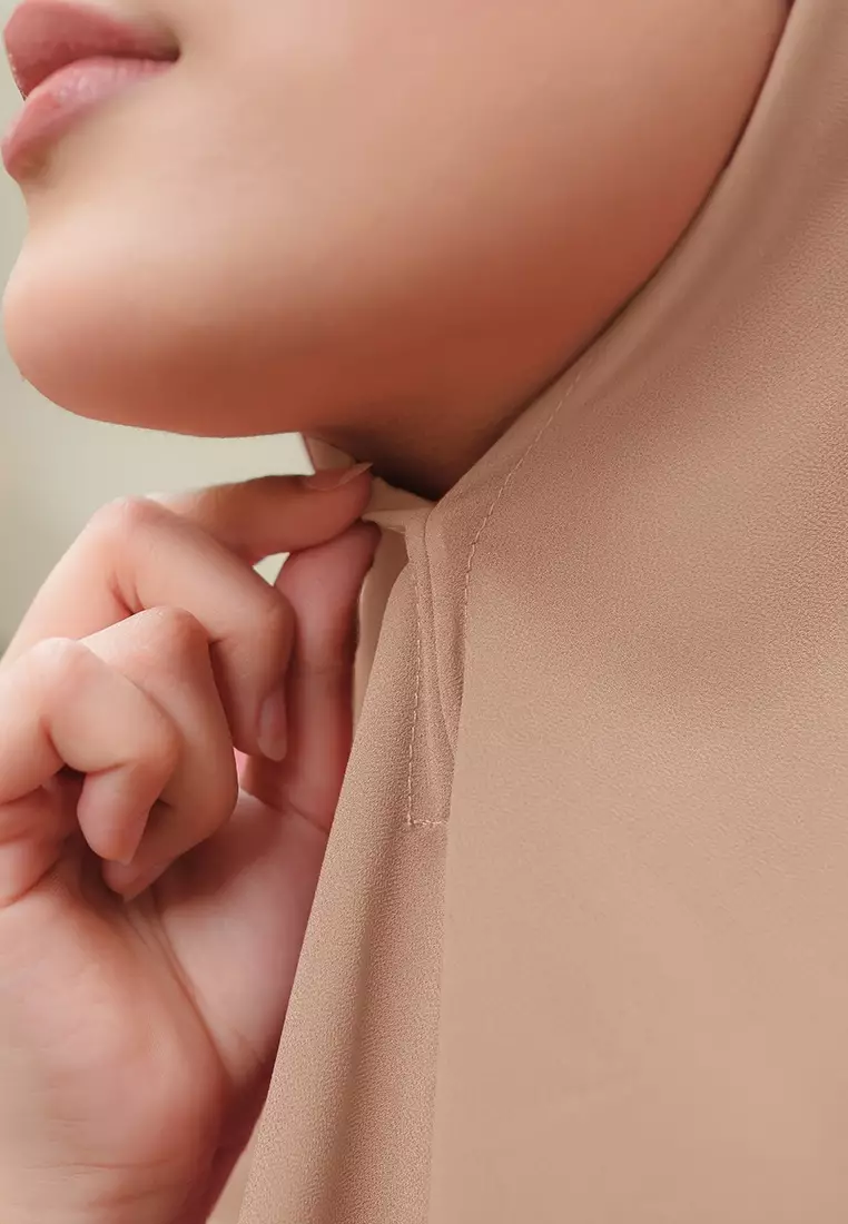 KHIBAN KHAIRA MAGNET PLUS NIQAB - PEACH CREAM