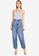 MISSGUIDED blue Oversized High Waisted Jeans EE87DAAB74ED20GS_3
