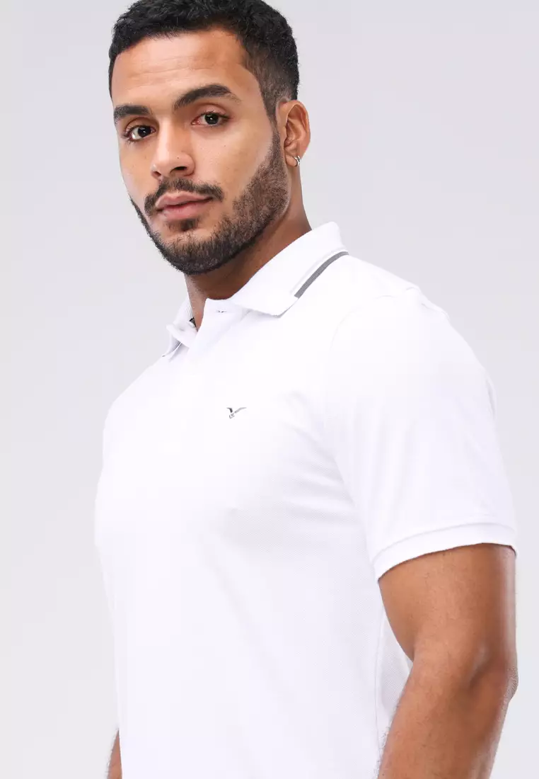 Cvc Collared Shirt Pique