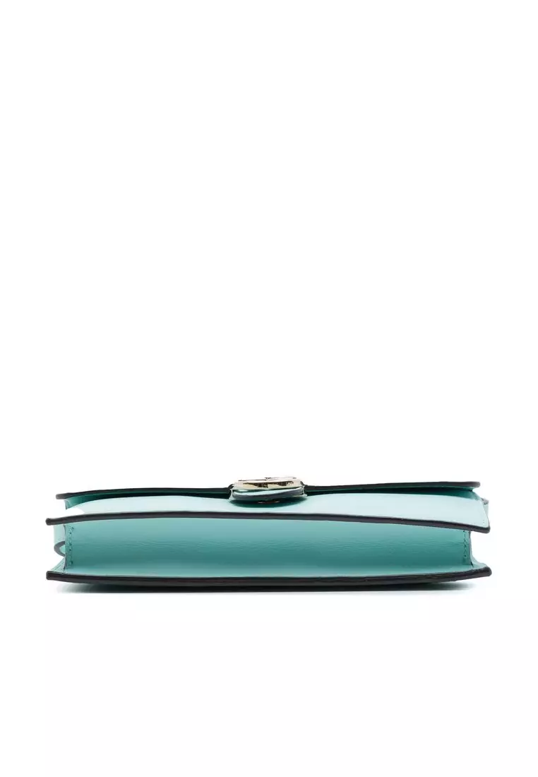 Pre-Loved Gucci Calfskin Interlocking G Dollar Wallet On Strap