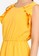 ZALORA yellow Ruffles Detailed Fit And Flare Dress 8DE62AA4268866GS_3
