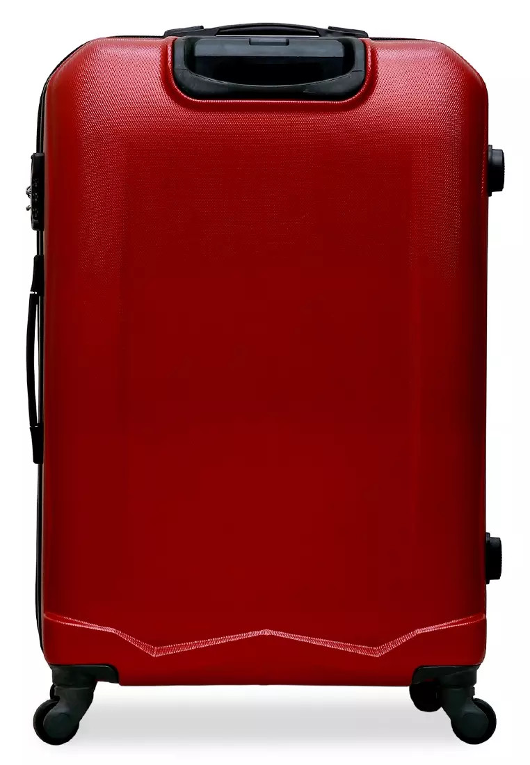 Gavriel Koper Jumbo Size 30 Inch Big Compartment Travel Bag Unisex Material Fiber ABS ORIGINAL - Maroon