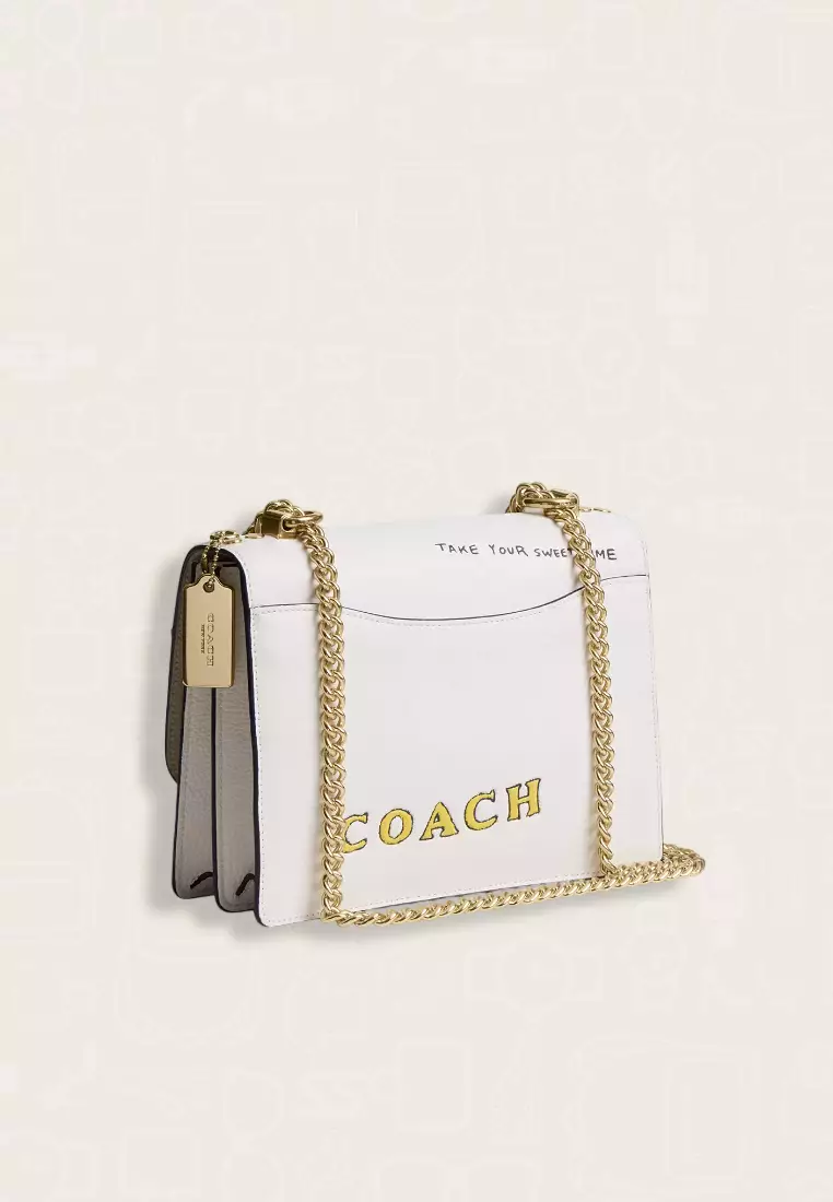 Coach Klare Crossbody Bag With Sketch Print Chalk Multi