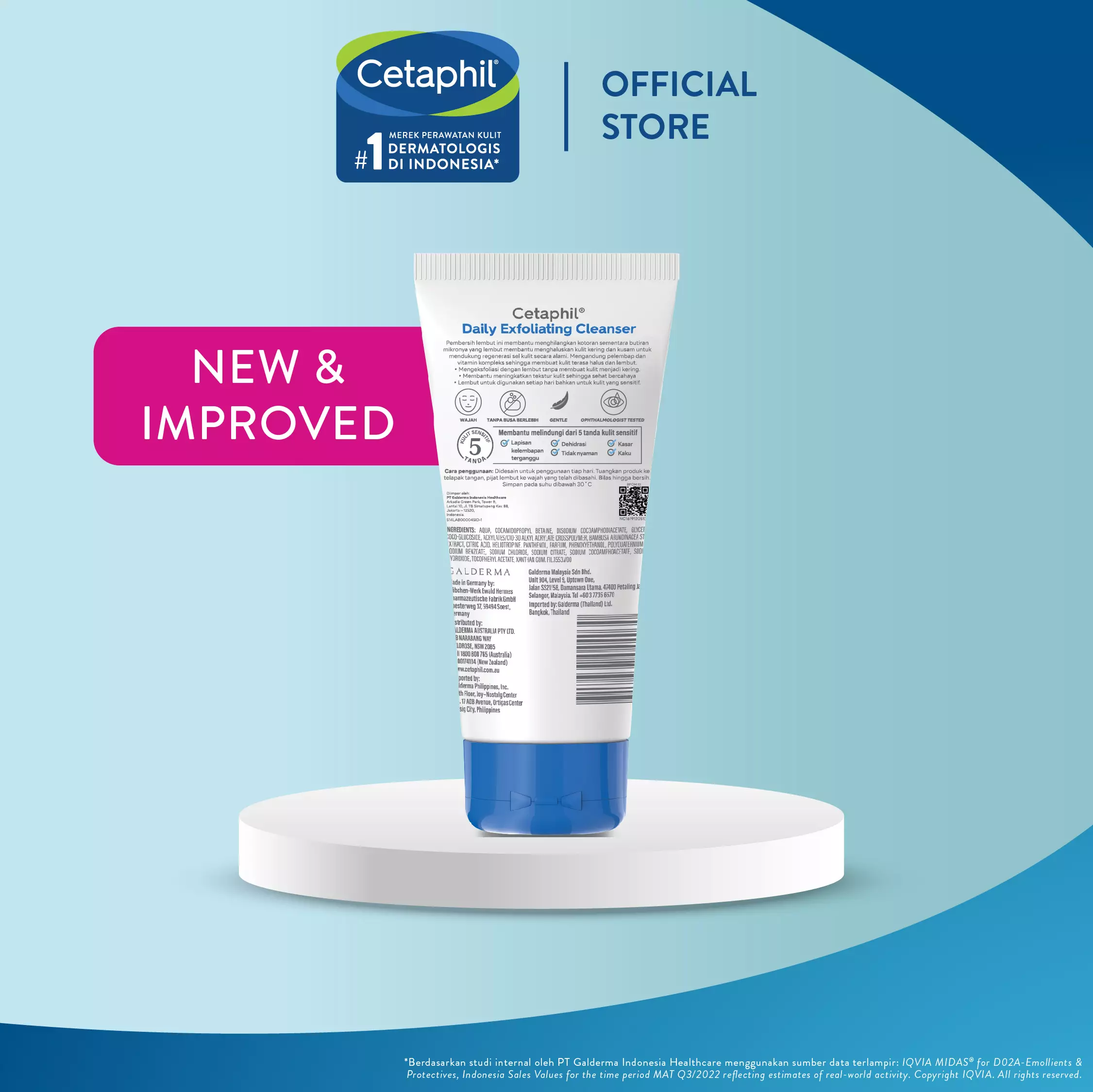 Cetaphil Daily Exfoliating Cleanser 178 ML