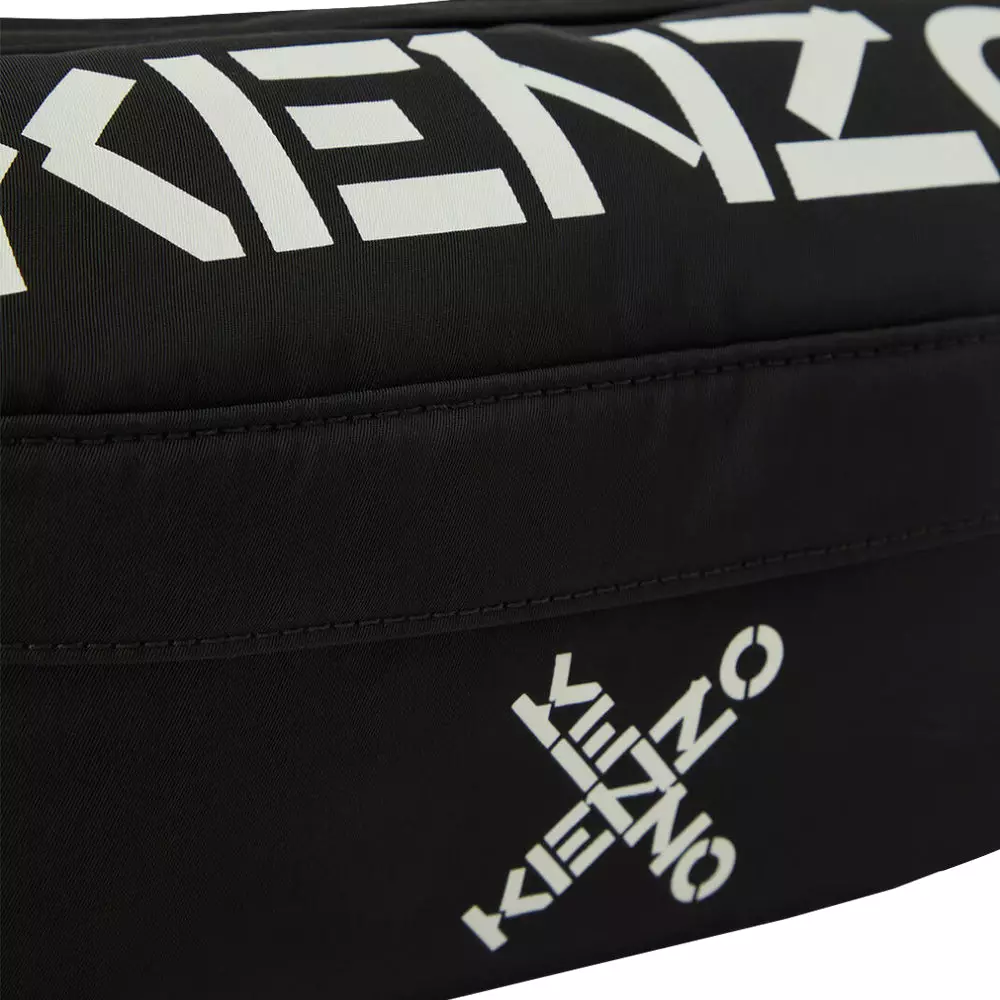 Cross Logo Regular Bumbag Black