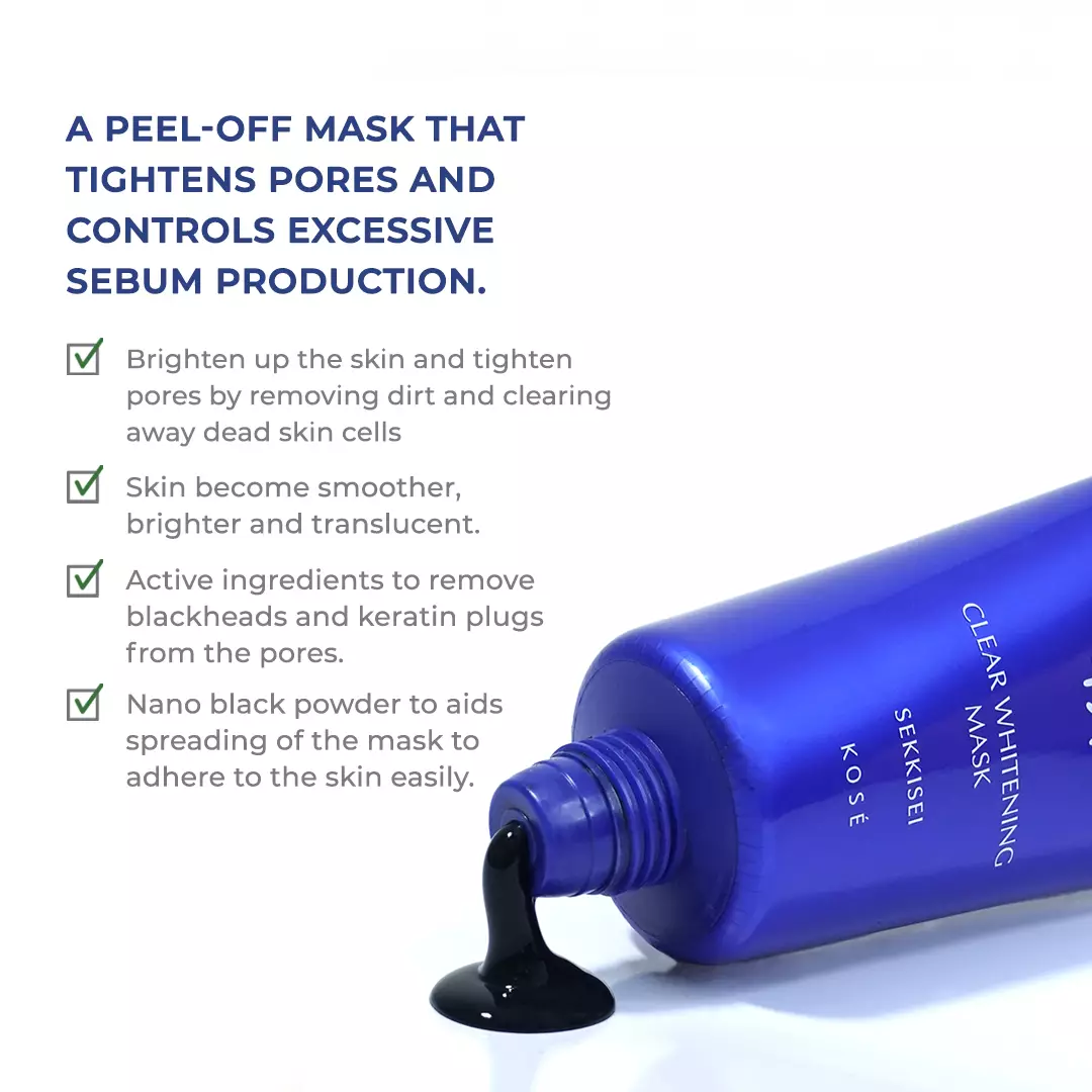 Sekkisei Clear Whitening Mask