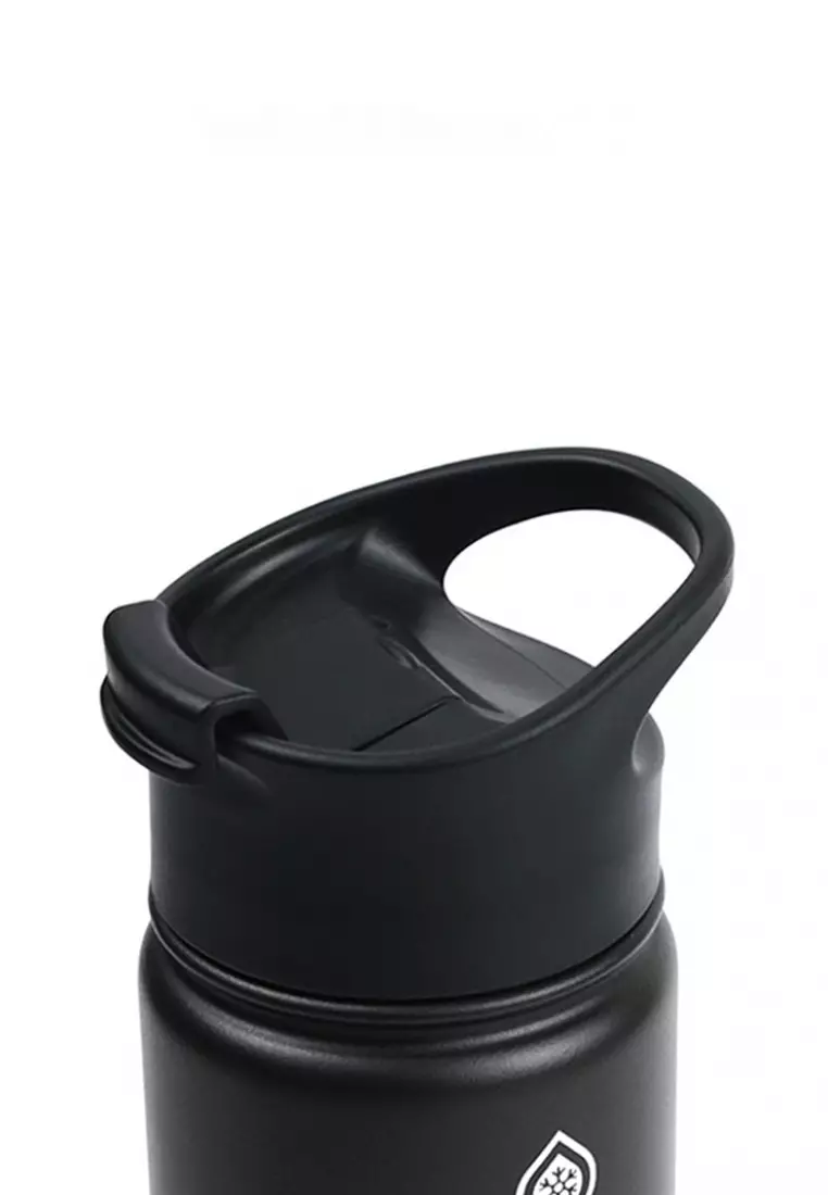 14oz Space Black Wide Mouth Water Bottle Space Black