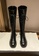 Twenty Eight Shoes black Faux Leather Riding Boots YLT706-5 F268CSHE90891AGS_2