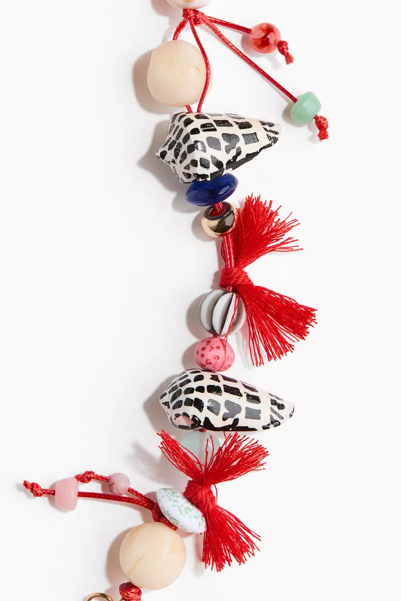 Embellished cord bracelet