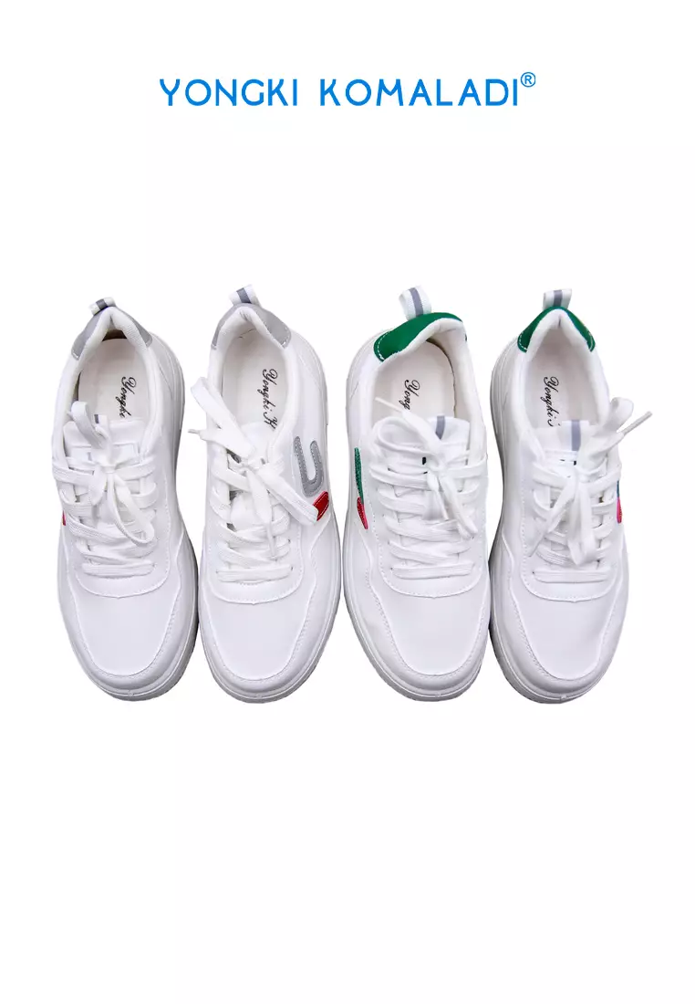 [ ORIGINAL ] YONGKI KOMALADI SNEAKERS OL-MC21281-22 HIJAU TUA