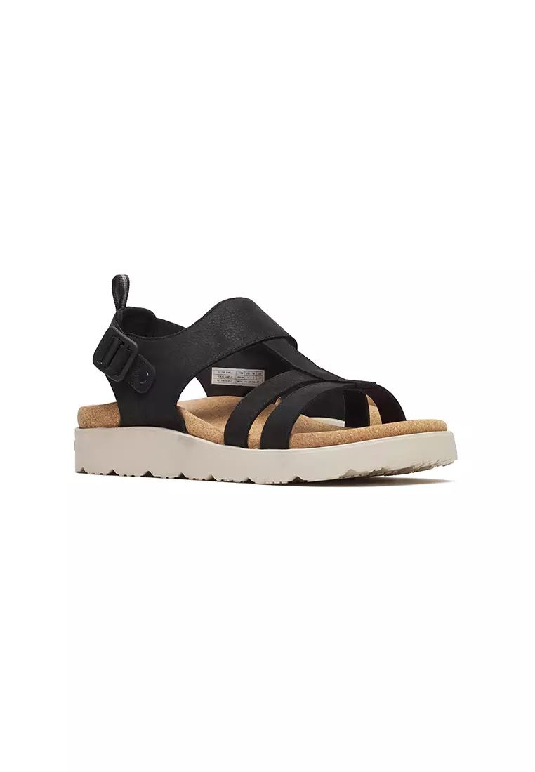 Fleur Backstrap - Black Women's Sandals Land