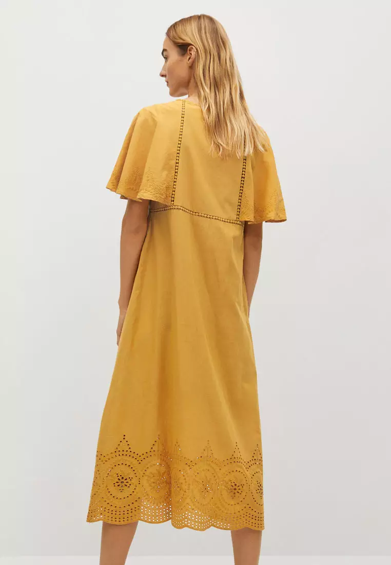 Openwork Cotton Dress