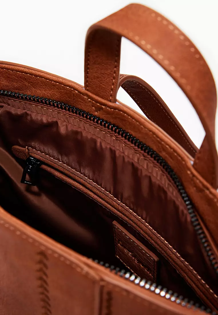 Medium Embroidered Backpack