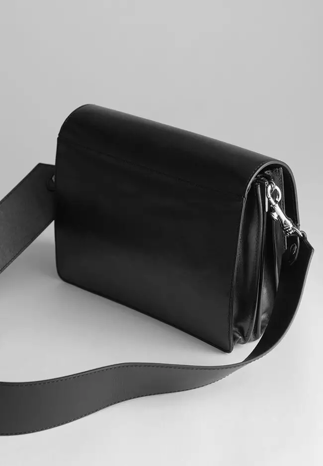 Other stories short shop leather crossbody bag