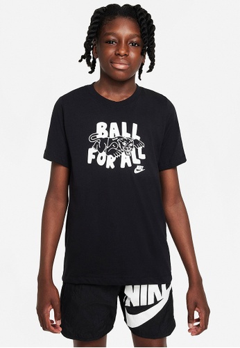 Nike black Big Kids' (Boys') Sportswear Culture of Basketball T-Shirt 2A707KA06DCDBBGS_1