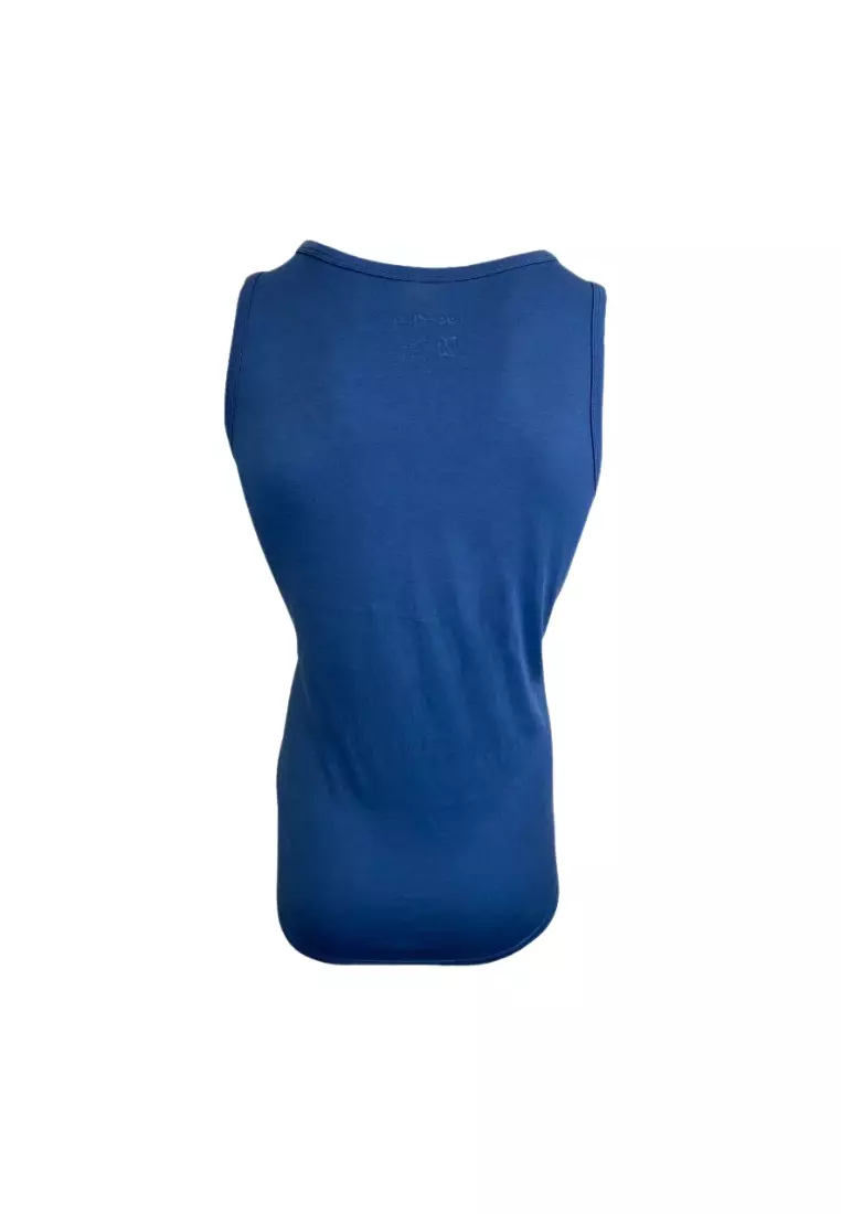 Nautical Azure Tank Top Swimwear For Men