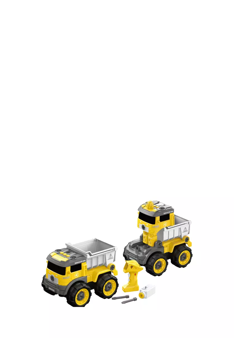 Okiedog DIY RC Transformer Dump Truck - Mobil Dan Robot Remote